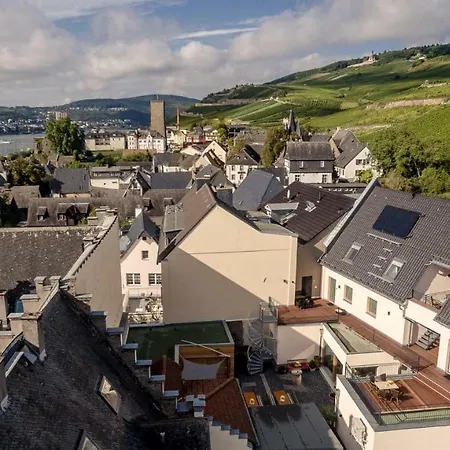 Talstation 20 / Innenstadt, 2 Schlafzimmer, Terrasse Apartamento Rüdesheim am Rhein