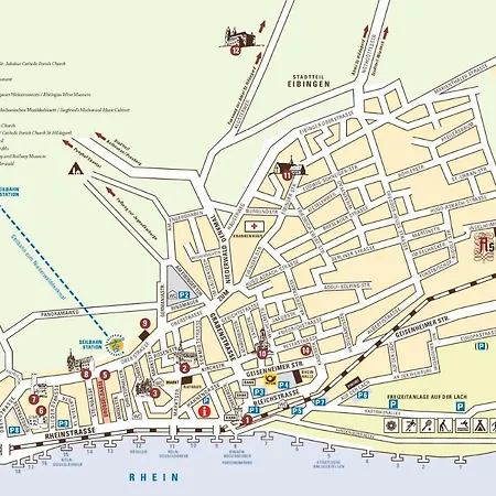 Talstation 20 / Innenstadt, 2 Schlafzimmer, Terrasse Rüdesheim am Rhein